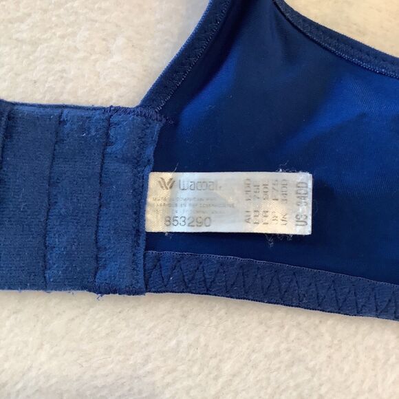 Wacoal Bra Women’s Size 34DD Basic Benefits Contour Underwire Navy Blue 853290‎ - Picture 6 of 11
